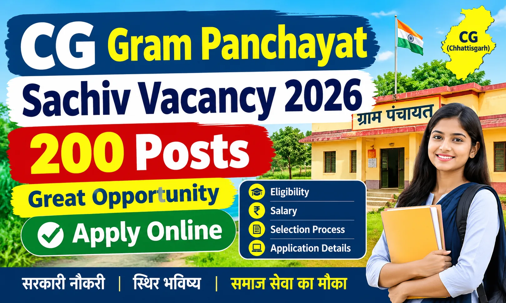 CG Panchayat Sachiv Vacancy 2026 Notification