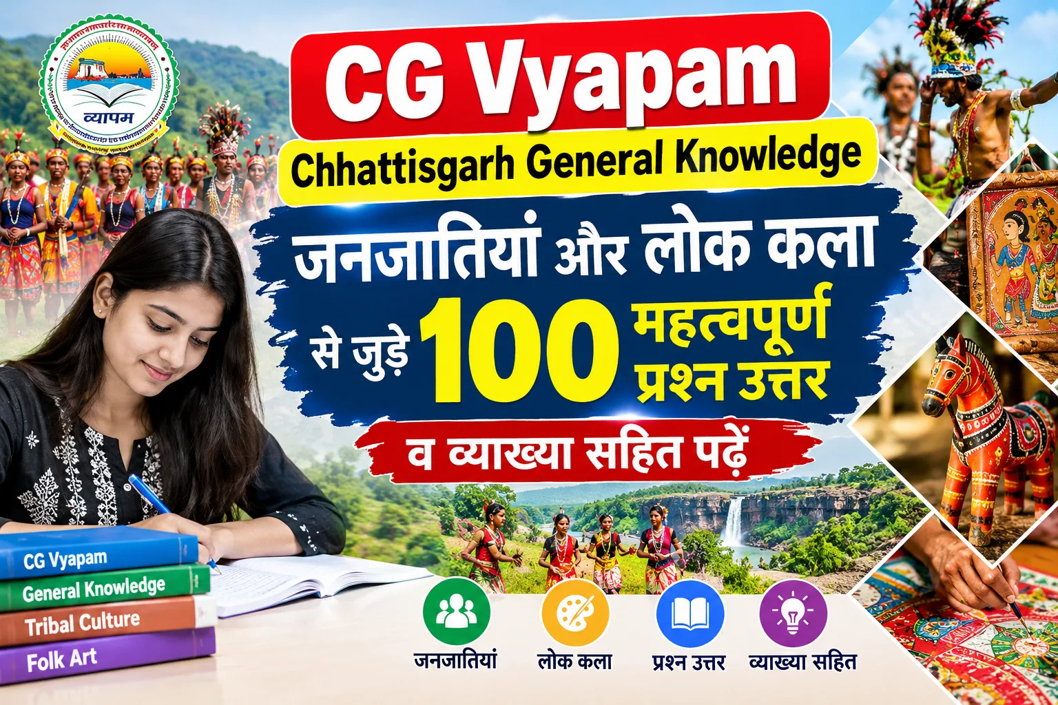 CG Vyapam Chhattisgarh General Knowledge